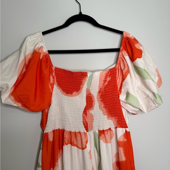 Floral Off-Shoulder Maxi Dress - Picture 8 of 10